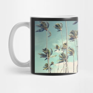 Hawaii Palm Trees In The Wind Mug